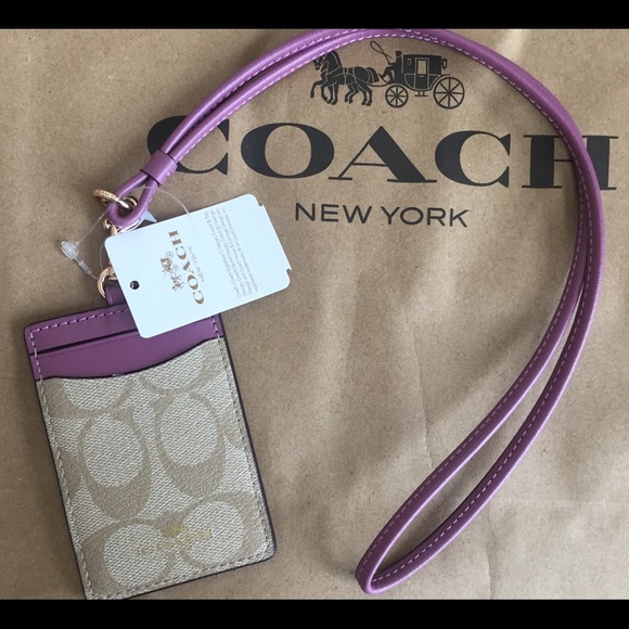 Coach Accessories Coach Id Wallet Lanyard New Poshmark